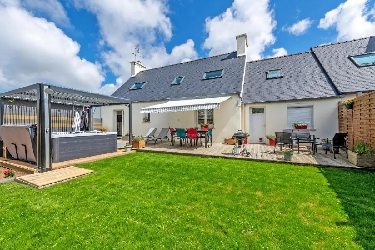 Lannilis Maison Spacieuse Avec Spa , Sauna Au Pays Des Abers ,10 Min Des Plages Bretagne צרפת